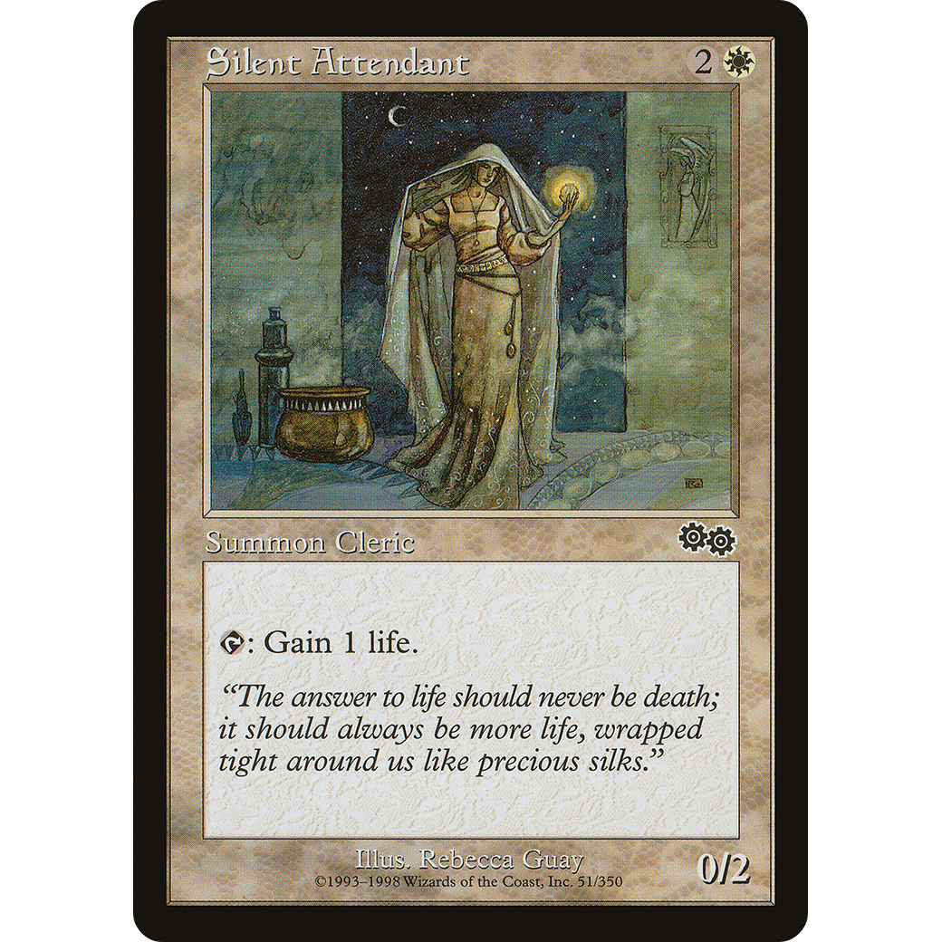 Silent Attendant (USG-051) - Urza's Saga