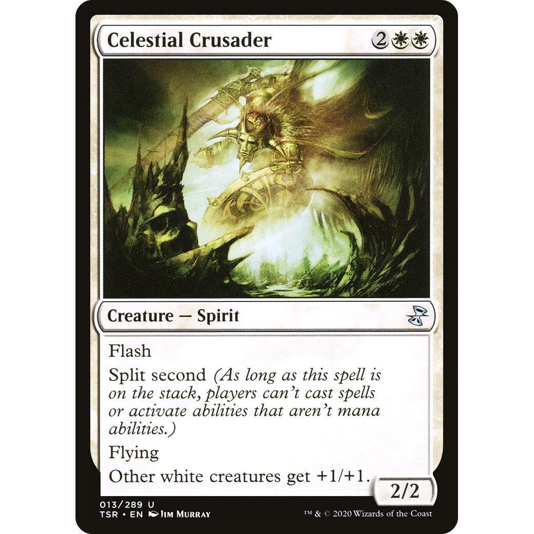 Celestial Crusader (TSR-013) - Time Spiral Remastered Foil