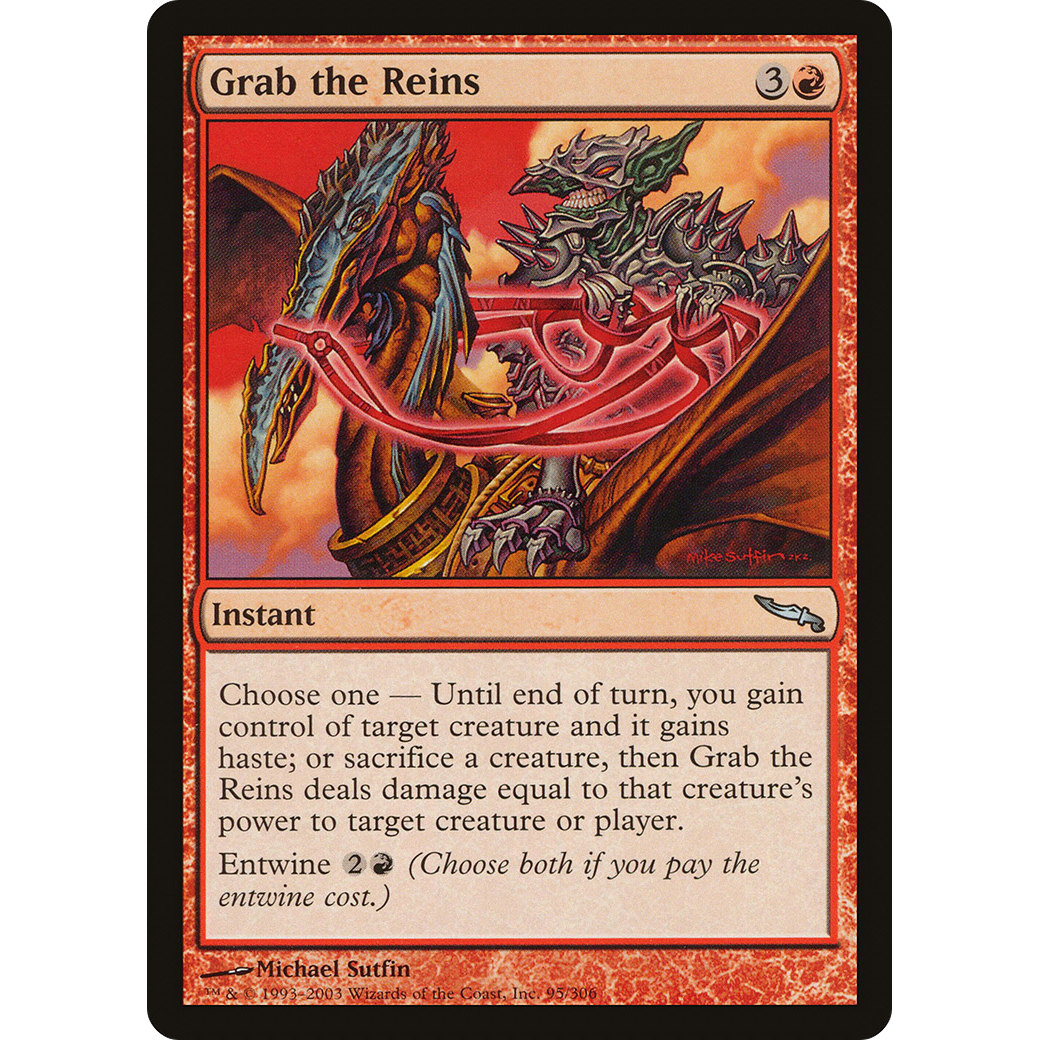 Grab the Reins (MRD-095) - Mirrodin Foil
