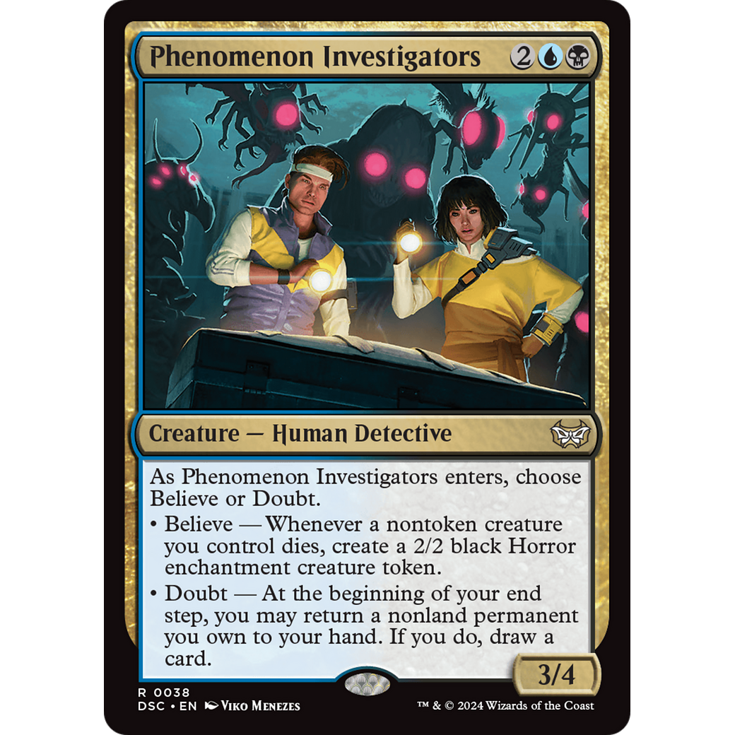Phenomenon Investigators (DSC-038) - Duskmourn: House of Horror Commander