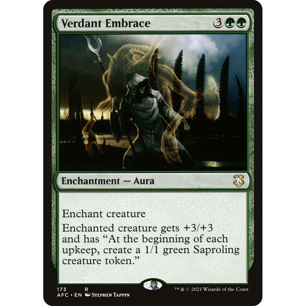 Verdant Embrace (AFC-173) - Forgotten Realms Commander