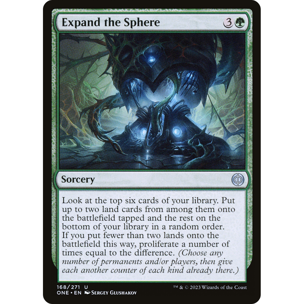 Expand the Sphere (ONE-168) - Phyrexia: All Will Be One Foil