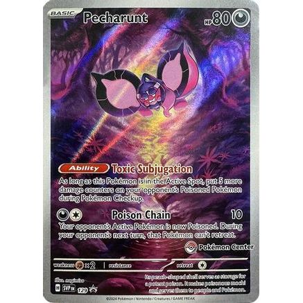 Pecharunt - 129 (Pokemon Center Exclusive) 129 - SV Scarlet & Violet Promo Cards Holofoil