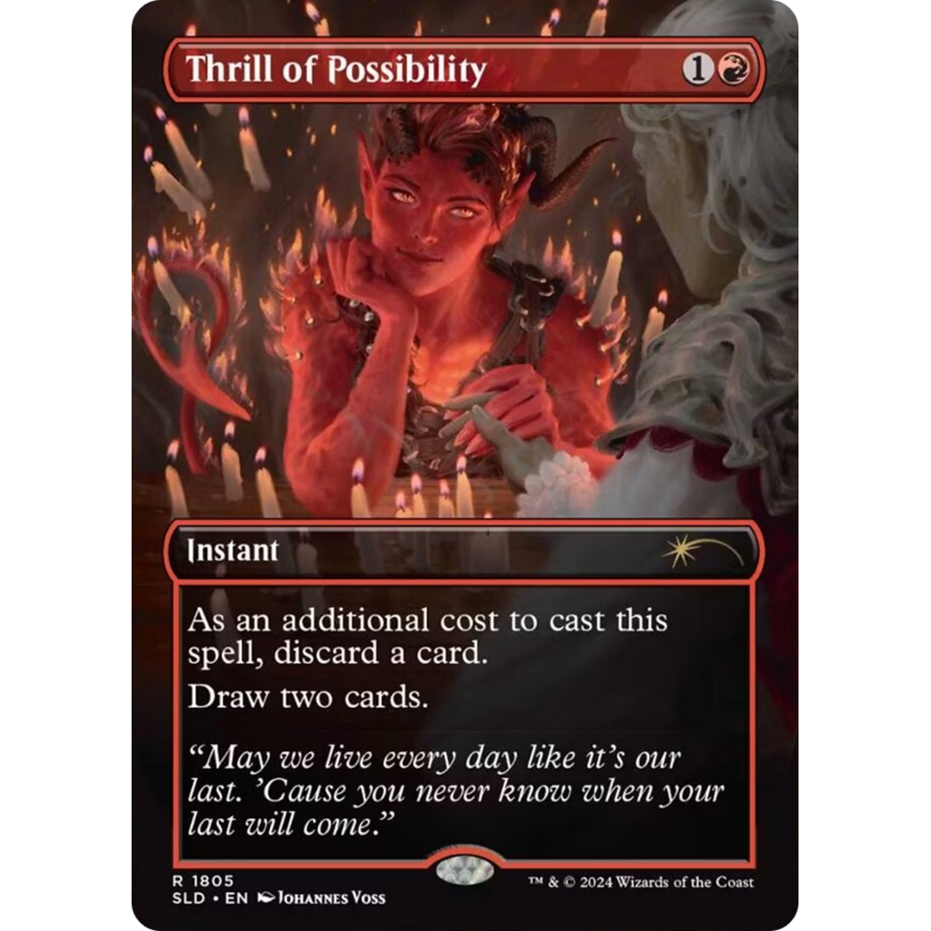 Thrill of Possibility (1805) (SLD-1805) - Secret Lair Drop (Borderless)