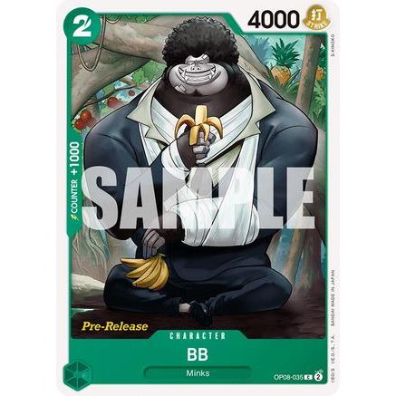 BB (OP08-035) - Two Legends Pre-Release Cards