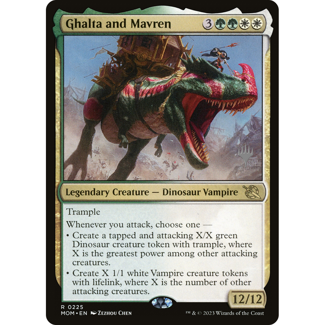 Ghalta and Mavren (PPMOM-225P) - March of the Machine Promos