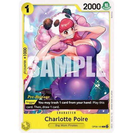 Charlotte Poire (OP08-104) - Two Legends Pre-Release Cards