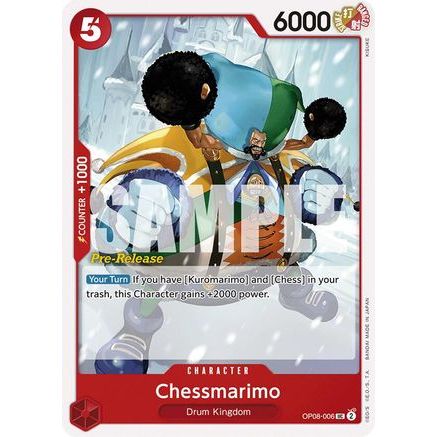 Chessmarimo (OP08-006) - Two Legends Pre-Release Cards