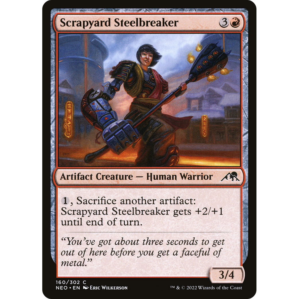 Scrapyard Steelbreaker (NEO-160) - Kamigawa: Neon Dynasty