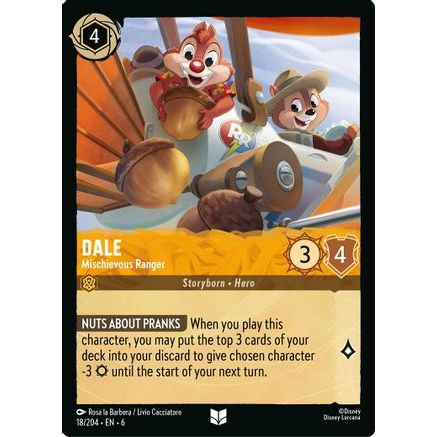 Dale - Mischievous Ranger (18/204) - Azurite Sea Cold Foil