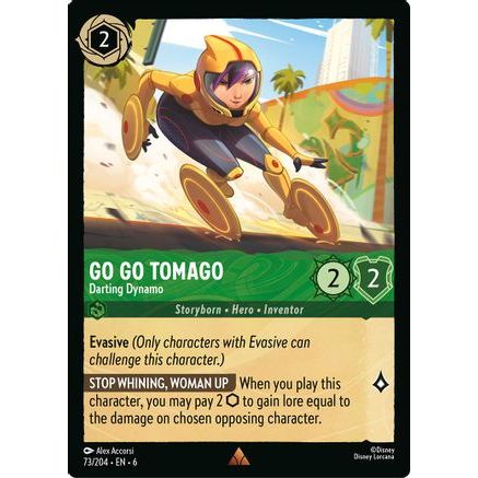 Go Go Tomago - Darting Dynamo (73/204) - Azurite Sea Cold Foil