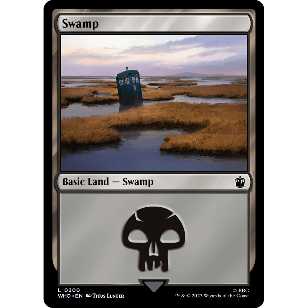 Swamp (0200) (WHO-200) - Doctor Who Foil