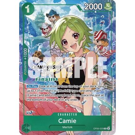Camie (Championship 2024 Finalist Card Set) (OP06-025) - One Piece Promotion Cards Foil