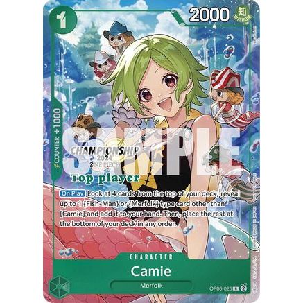 Camie (Championship 2024 Top Player Pack) (OP06-025) - One Piece Promotion Cards Foil