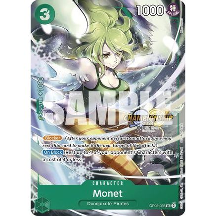 Monet (CS 2024 Event Pack) (OP05-036) - One Piece Promotion Cards Foil