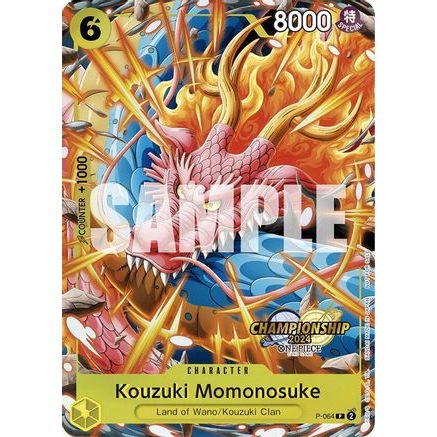 Kouzuki Momonosuke (CS 2024 Event Pack) (P-064) - One Piece Promotion Cards Foil