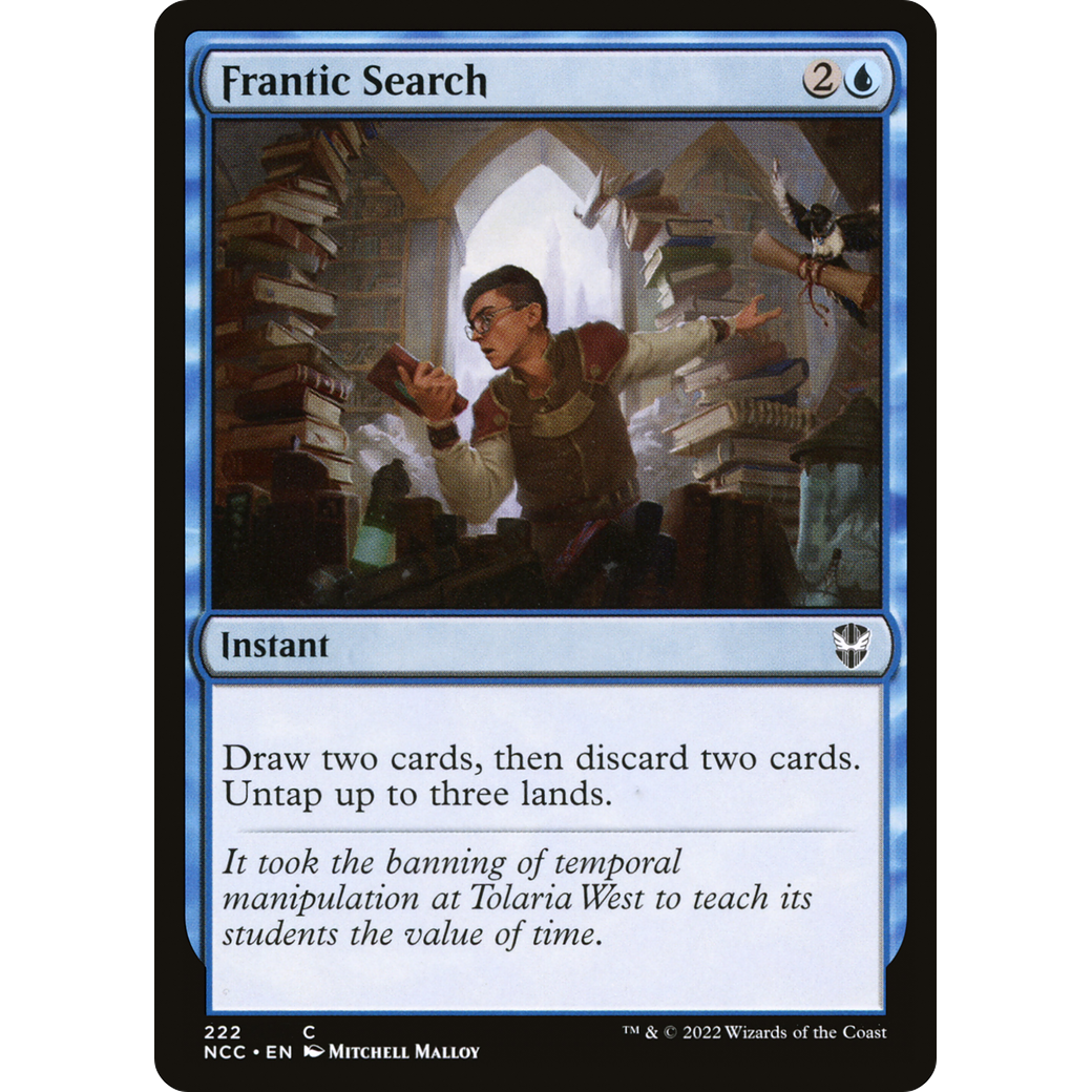 Frantic Search (NCC-222) - New Capenna Commander