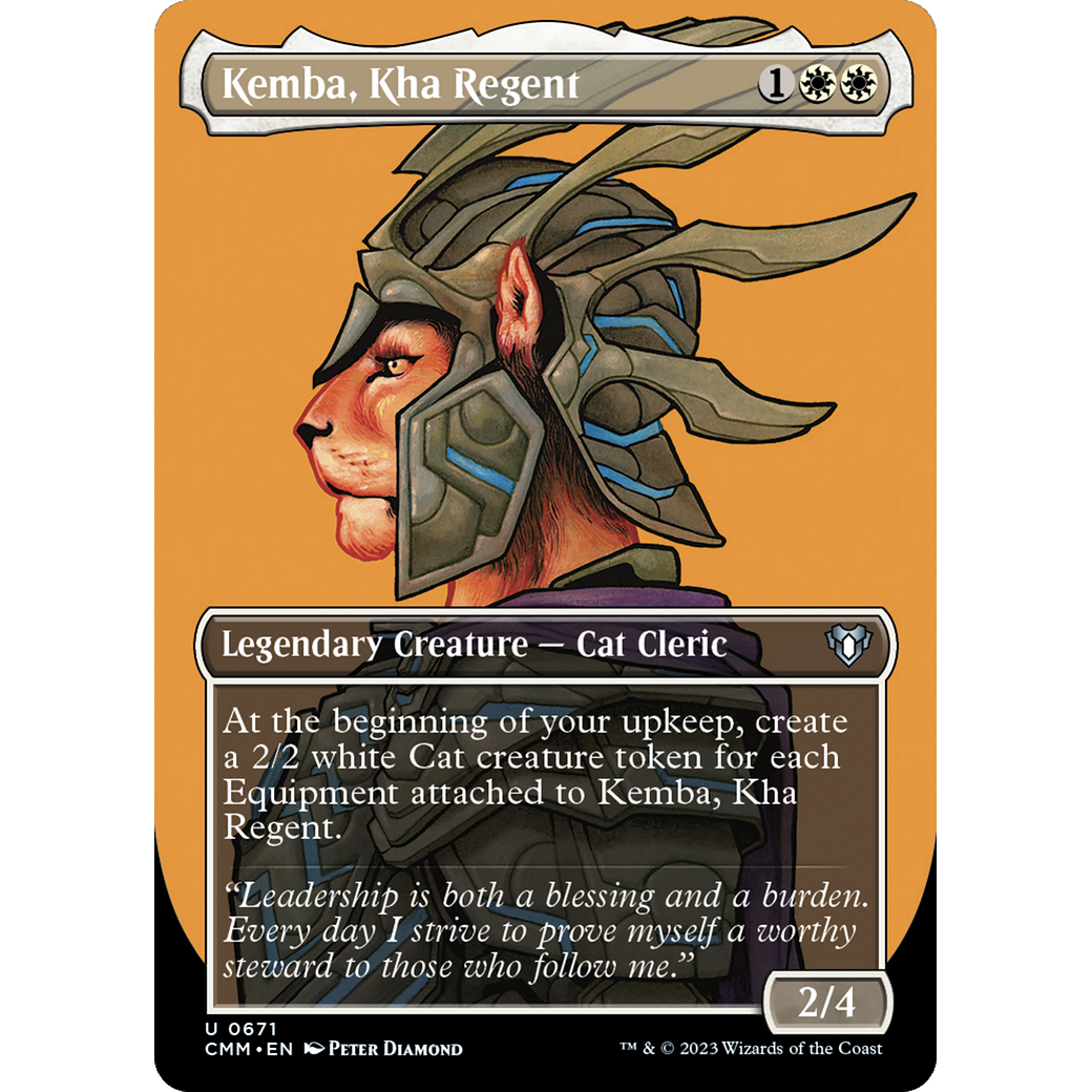 Kemba, Kha Regent (CMM-671) - Commander Masters (Borderless)