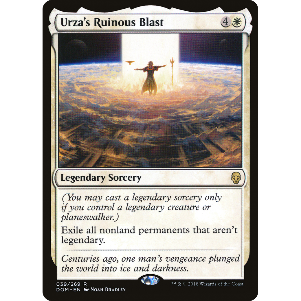 Urza's Ruinous Blast (DOM-039) - Dominaria Foil