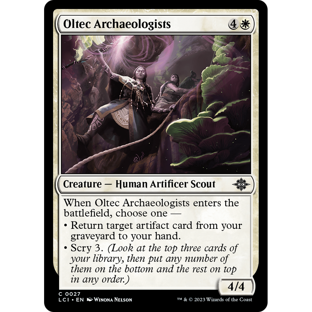 Oltec Archaeologists (LCI-027) - The Lost Caverns of Ixalan Foil