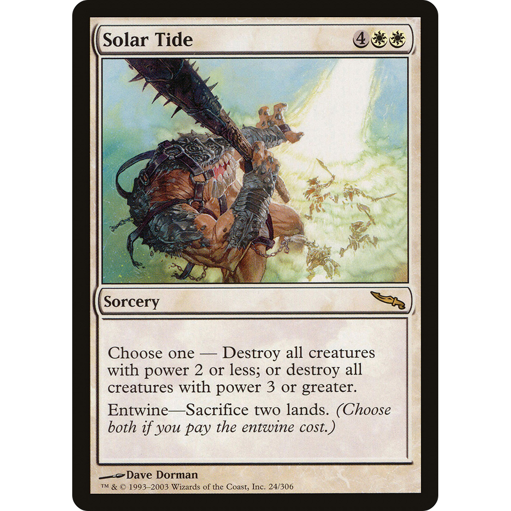 Solar Tide (MRD-024) - Mirrodin Foil