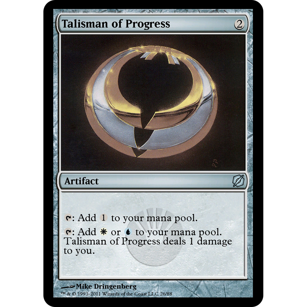 Talisman of Progress (TD2-026) - Duel Decks: Mirrodin Pure vs. New Phyrexia