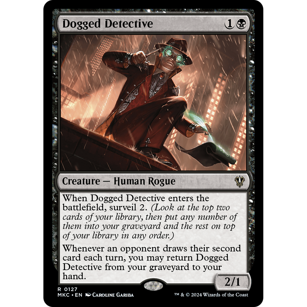 Dogged Detective (MKC-127) - Murders at Karlov Manor Commander