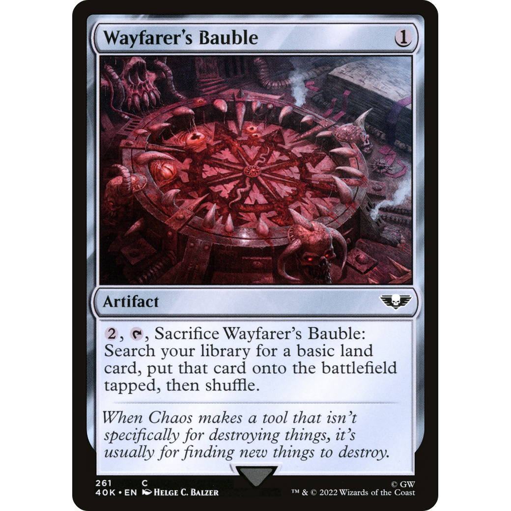 Wayfarer's Bauble (40K-261) - Warhammer 40,000 Commander