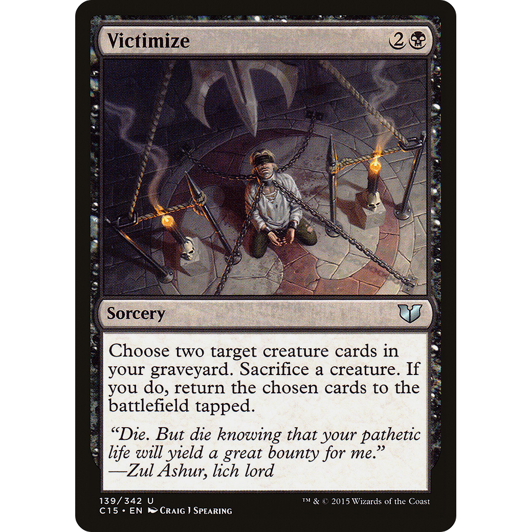 Victimize (C15-139) - Commander 2015