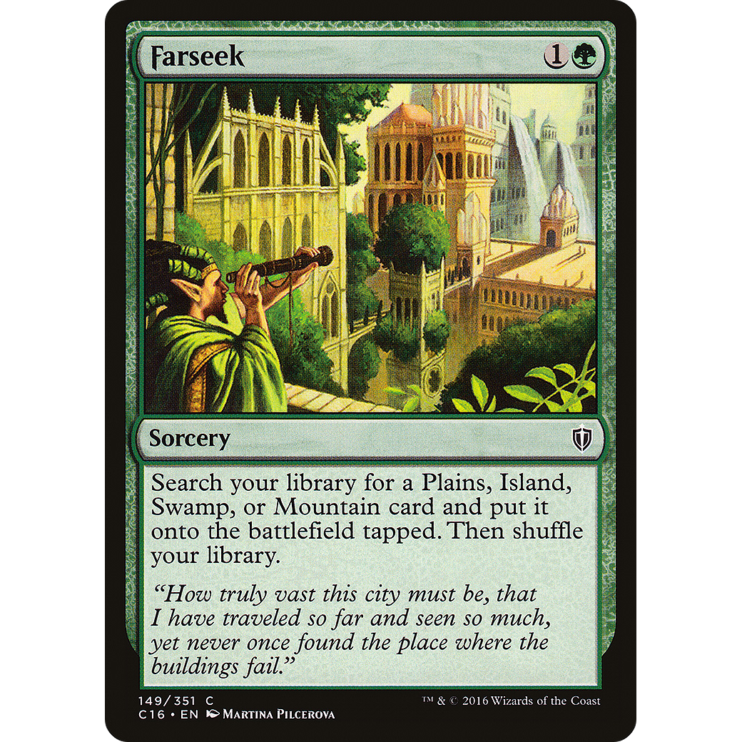 Farseek (C16-149) - Commander 2016
