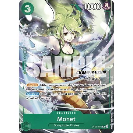 Monet (CS 2024 Event Pack Finalist) (OP05-036) - One Piece Promotion Cards
