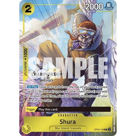 Shura (CS 2024 Celebration Pack) (OP05-106) - One Piece Promotion Cards Foil