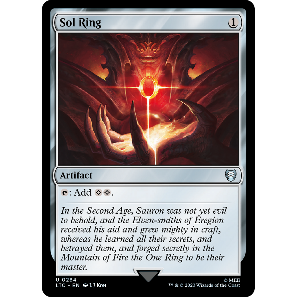 Sol Ring (LTC-284) - Tales of Middle-earth Commander