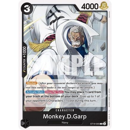 Monkey.D.Garp (ST19-005) - Starter Deck 19: BLACK Smoker