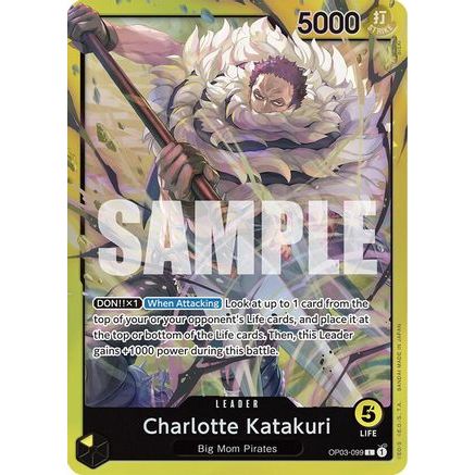 Charlotte Katakuri (OP03-099) (OP03-099) - Starter Deck 20: YELLOW Charlotte Katakuri Foil