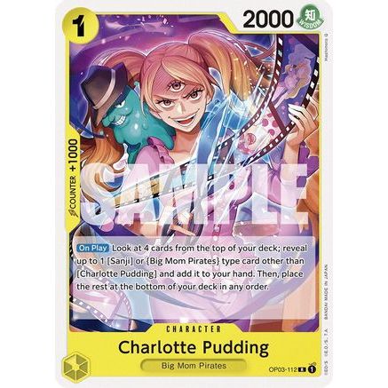 Charlotte Pudding (OP03-112) (OP03-112) - Starter Deck 20: YELLOW Charlotte Katakuri