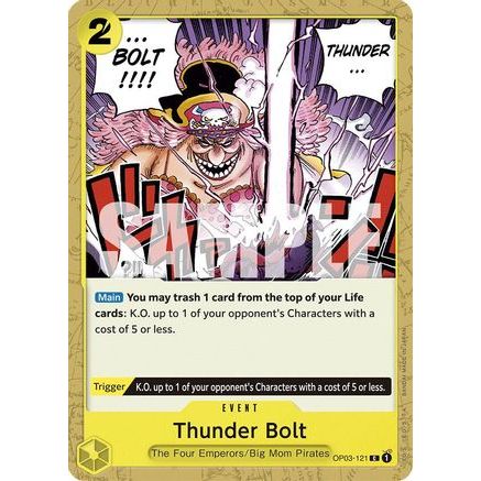 Thunder Bolt (OP03-121) - Starter Deck 20: YELLOW Charlotte Katakuri