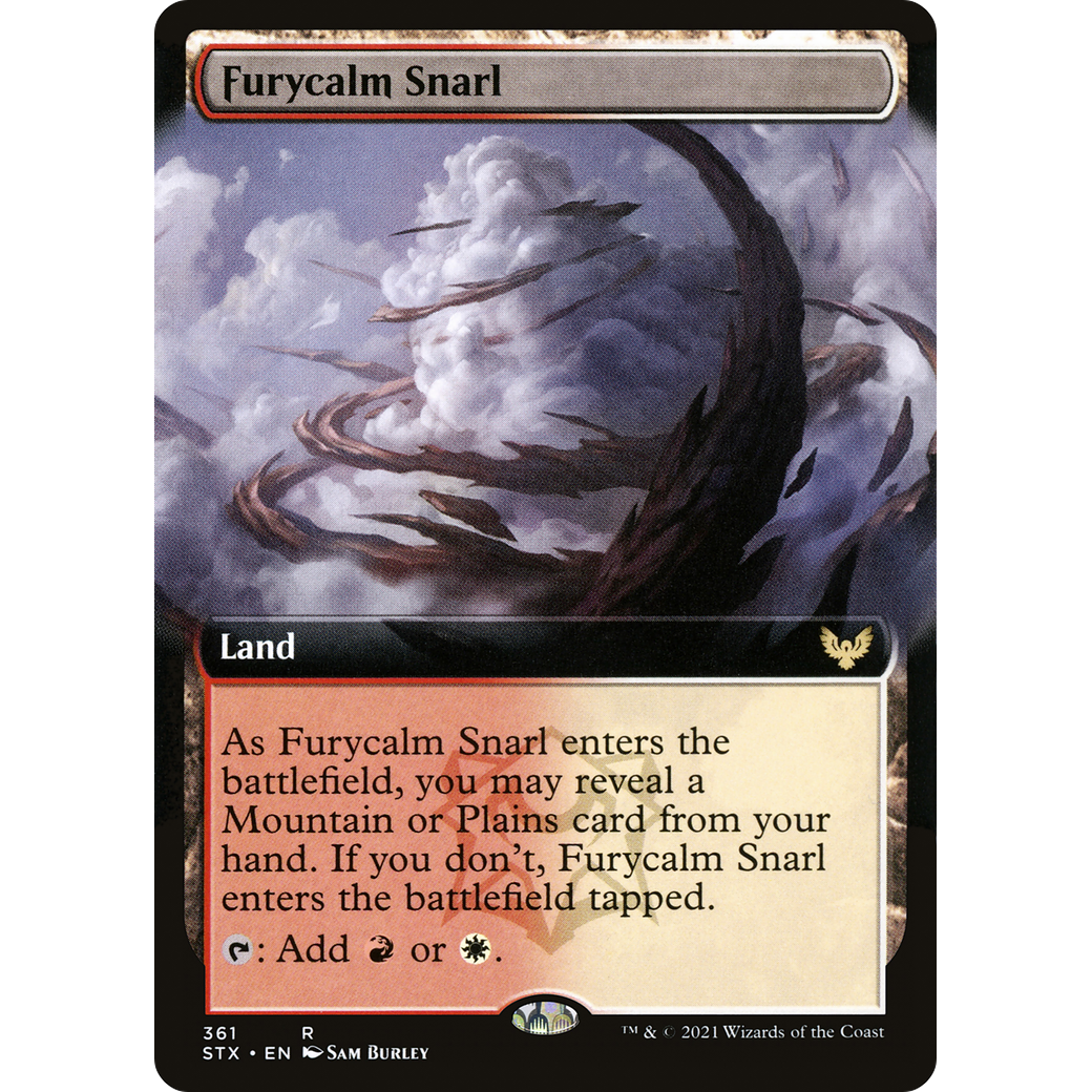 Furycalm Snarl (Extended Art) (STX-361) - Strixhaven: School of Mages: (Extended Art)