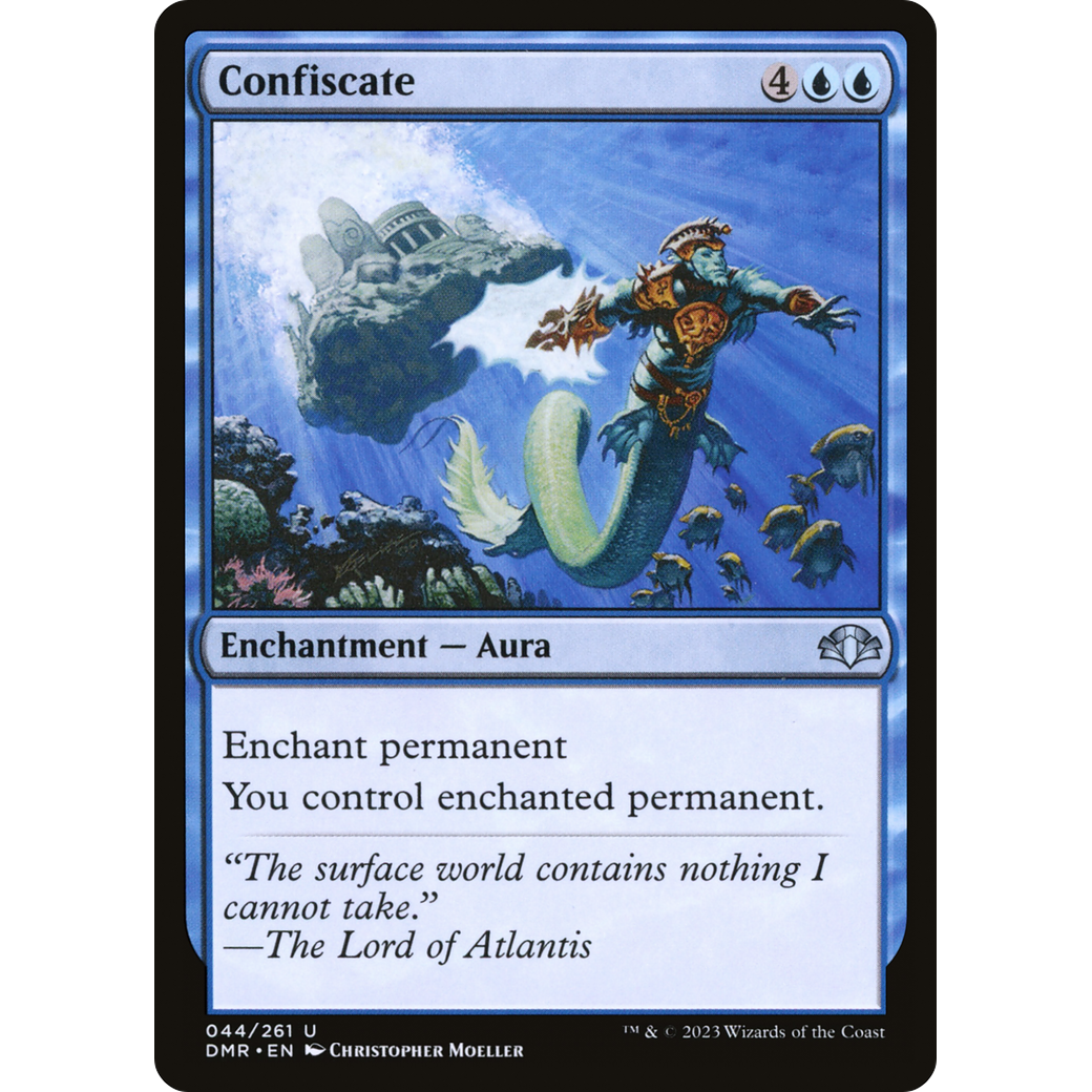Confiscate (DMR-044) - Dominaria Remastered Foil
