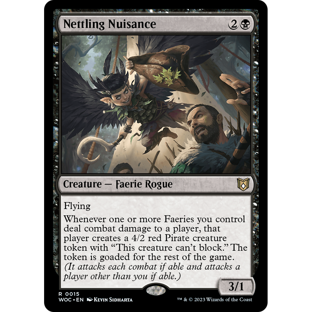Nettling Nuisance (WOC-015) - Wilds of Eldraine Commander