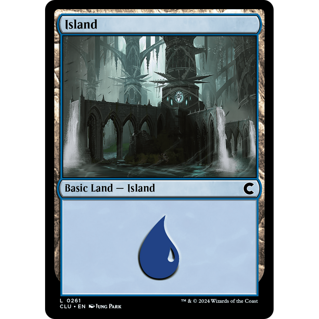 Island (0261) (CLU-261) - Ravnica: Clue Edition