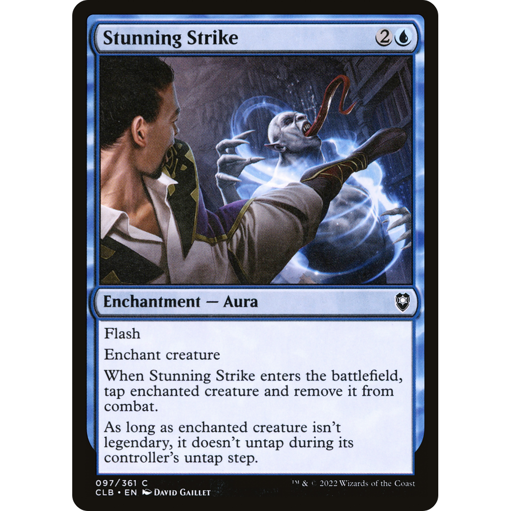 Stunning Strike (CLB-097) - Commander Legends: Battle for Baldur's Gate