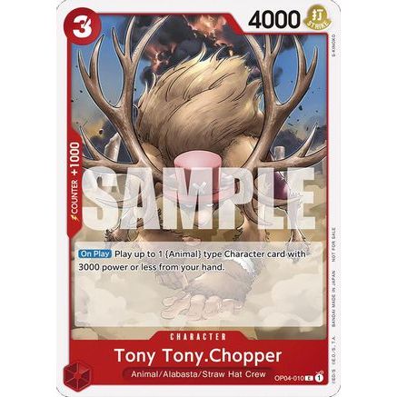 Tony Tony.Chopper (Tournament Pack 2024 Oct.-Dec.) (OP04-010) - One Piece Promotion Cards