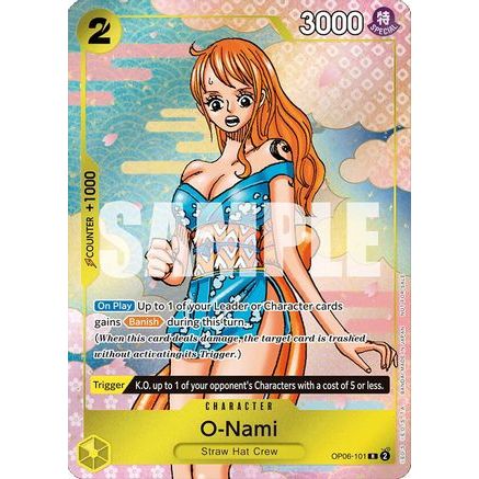 O-Nami (Event Pack Vol. 5) (OP06-101) - One Piece Promotion Cards Foil