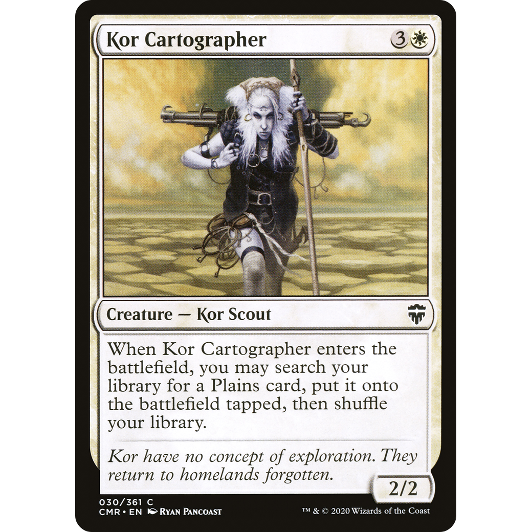 Kor Cartographer (30) (CMR-030) - Commander Legends