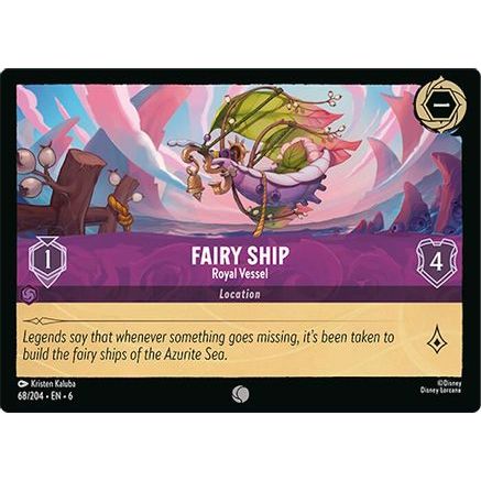 Fairy Ship - Royal Vessel (68/204) - Azurite Sea Cold Foil