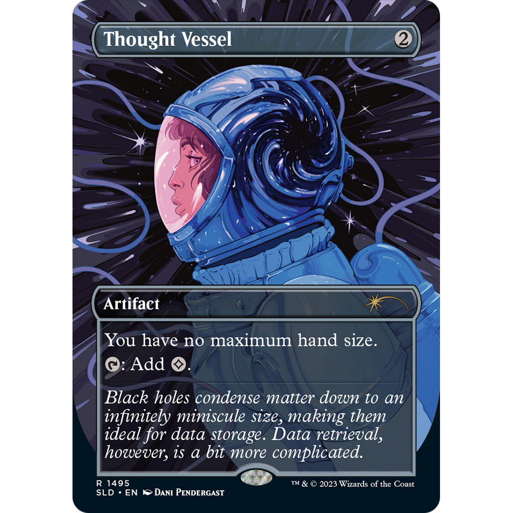 Thought Vessel (1495) (SLD-1495) - Secret Lair Drop (Borderless)