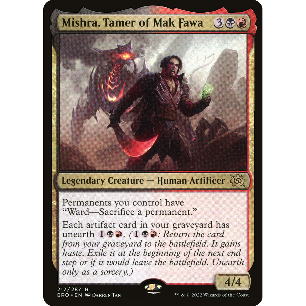 Mishra, Tamer of Mak Fawa (BRO-217) - The Brothers' War
