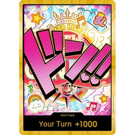 DON!! Card (Uta) (Gold) - Premium Booster -The Best- Foil