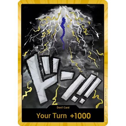 DON!! Card (Kaido) (Gold) - Premium Booster -The Best- Foil